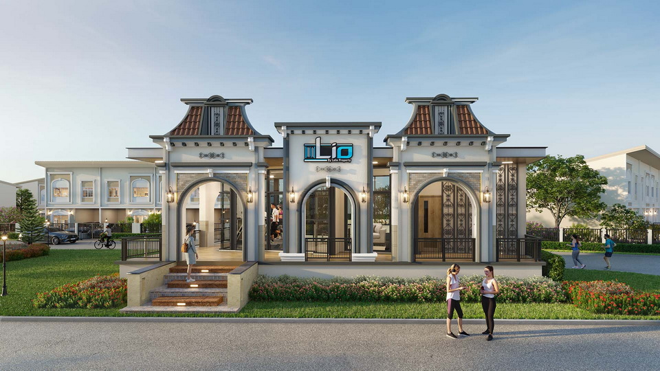 Clubhouse ขนาดใหญ่ สไตล์ฝรั่งเศส ไลโอ เพชรเกษม - อ้อมน้อย
