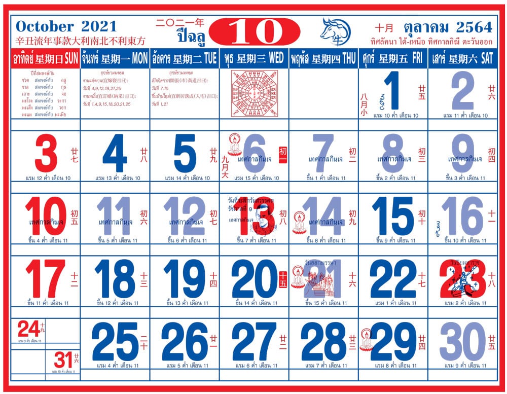 ตุลาคม 2564