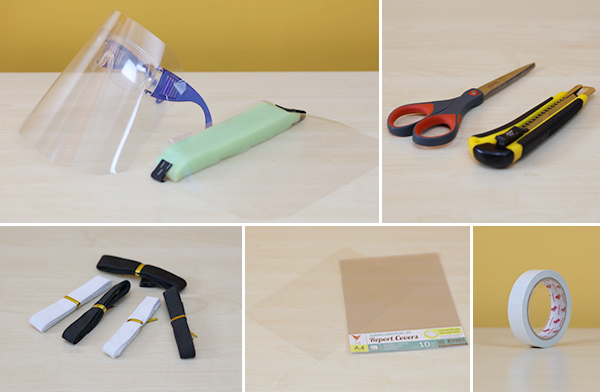 DIY Face Shield ง่ายๆ ด้วยตัวเอง