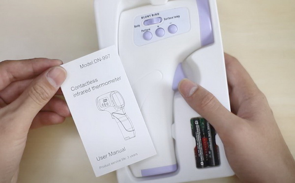 เทอร์โมมิเตอร์ อินฟราเรด วัดไข้โดยไม่ต้องสัมผัสตัว