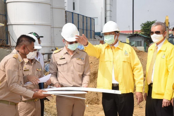 นายไพฑูรย์ ขัมภรัตน์ สภา กทม.ตรวจความคืบหน้า อุโมงค์ทางเดินลอด ถนนหน้าพระลาน - มหาราช