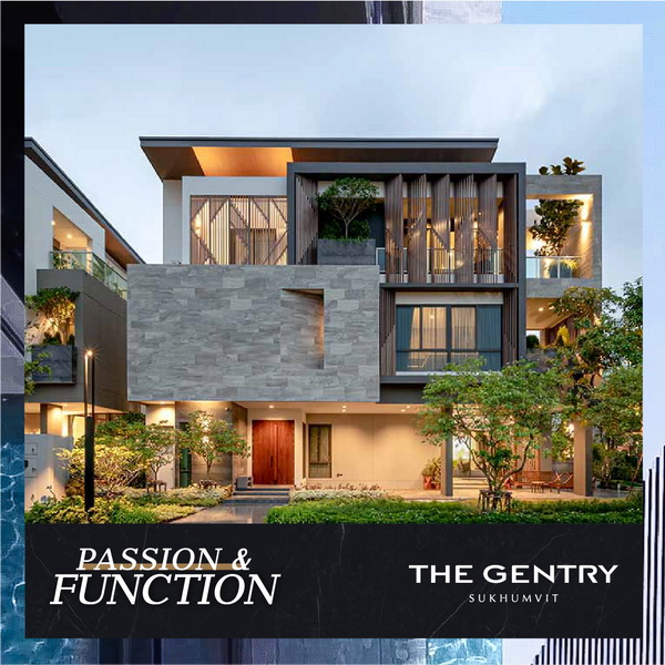 เอสซี แอสเสท นำ 4 โครงการ วิลล่าหรูระดับพรีเมี่ยม THE GENTRY จัดแคมเปญพิเศษ Passion & Function 27-28 มี.ค.นี้