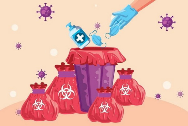 ทิ้งหน้ากากอนามัยและ ATK ให้ปลอดภัยต่อสิ่งแวดล้อม ลดการติดเชื้อ