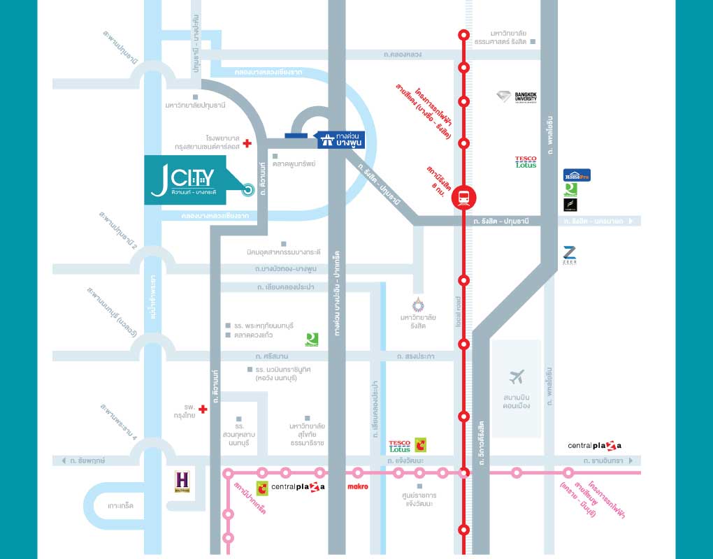 map JCITY ҹ - ҧд