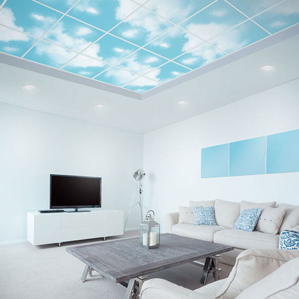 แผ่นฝ้าพิมพ์ลายทีบาร์ เปเปอร์ทัช ตราช้าง