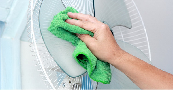 2. พัดลม 7 จุดซ่อนฝุ่นในบ้าน เร่งทำความสะอาดลดฝุ่น PM 2.5