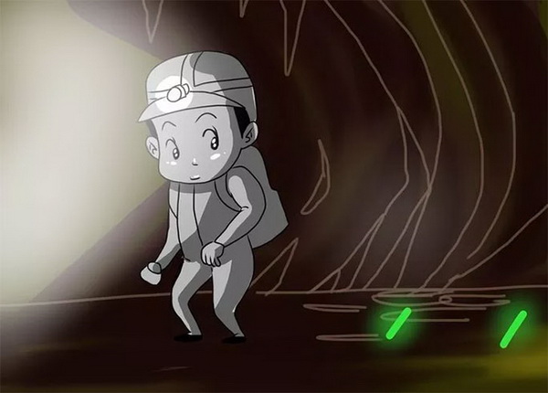 ทำสัญลักษณ์ไว้ตามเส้นทางที่เดินผ่าน ทำสัญลักษณ์ไว้ตามเส้นทางที่เดินผ่าน